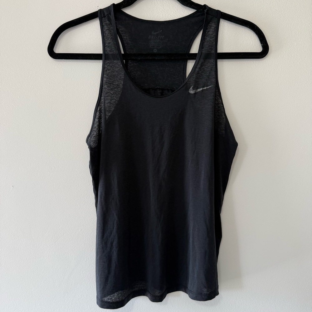 Nike Women's Black Racerback Tank Top